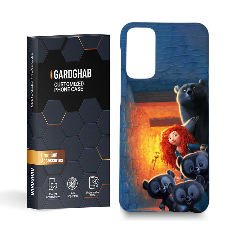 کاور گارد قاب مدل دخترانه مناسب برای گوشی موبایل سامسونگ Galaxy M23
