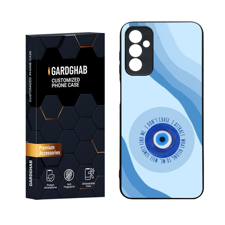 کاور گارد قاب مدل دورژله ای پشت گلس ساده مناسب برای گوشی موبایل سامسونگ Galaxy M13 4G