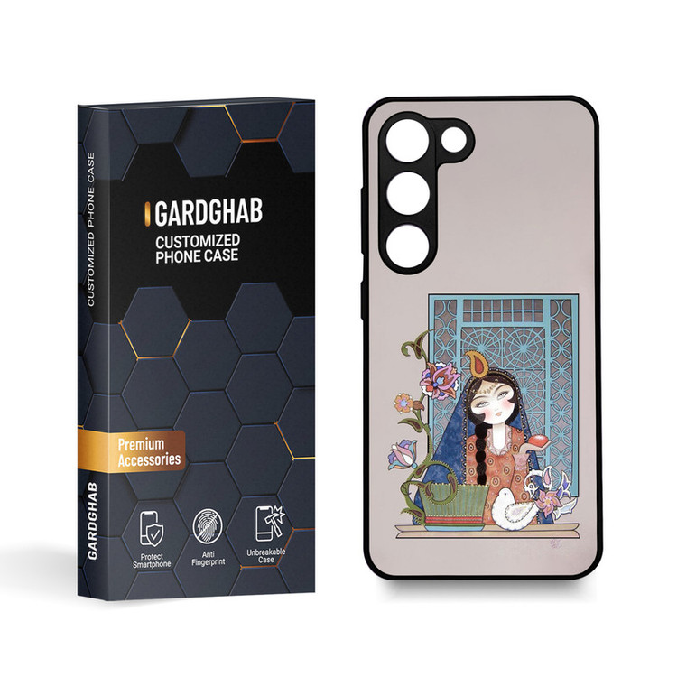 کاور گارد قاب مدل دخترانه مناسب برای گوشی موبایل سامسونگ Galaxy S23