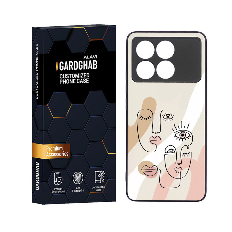 کاور گارد قاب علوی مدل دور ژله ای مناسب برای گوشی موبایل شیائومی Poco X6 Pro
