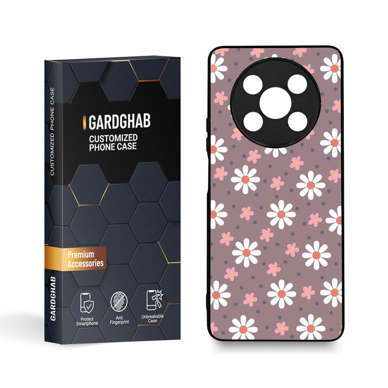کاور گارد قاب مدل گل مناسب برای گوشی موبایل آنر X9 5G/X9 4G