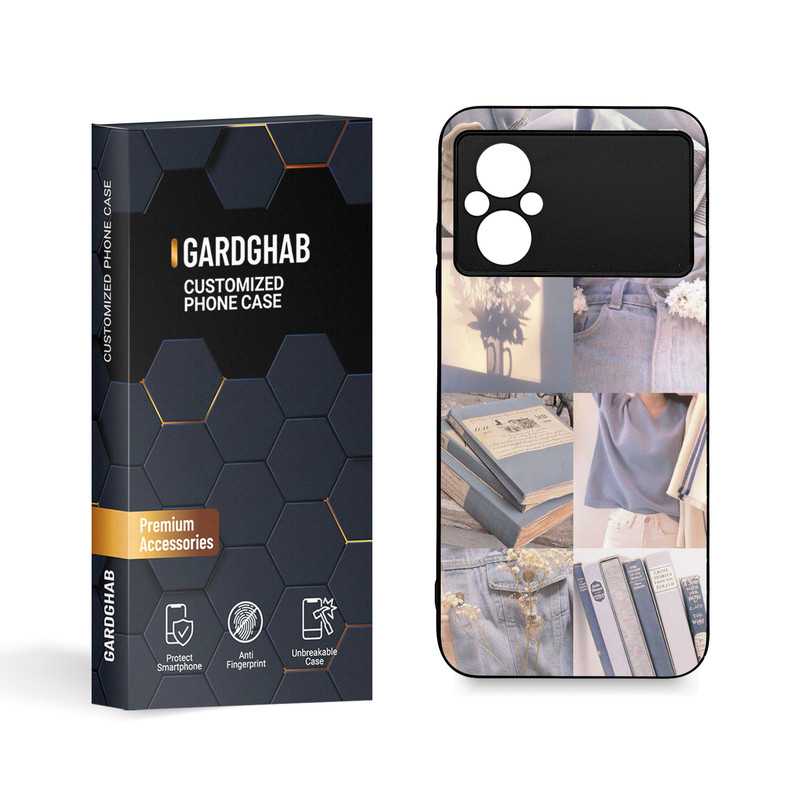 کاور گارد قاب مدل دخترانه مناسب برای گوشی موبایل شیائومی Poco M4 5G / M5 4G