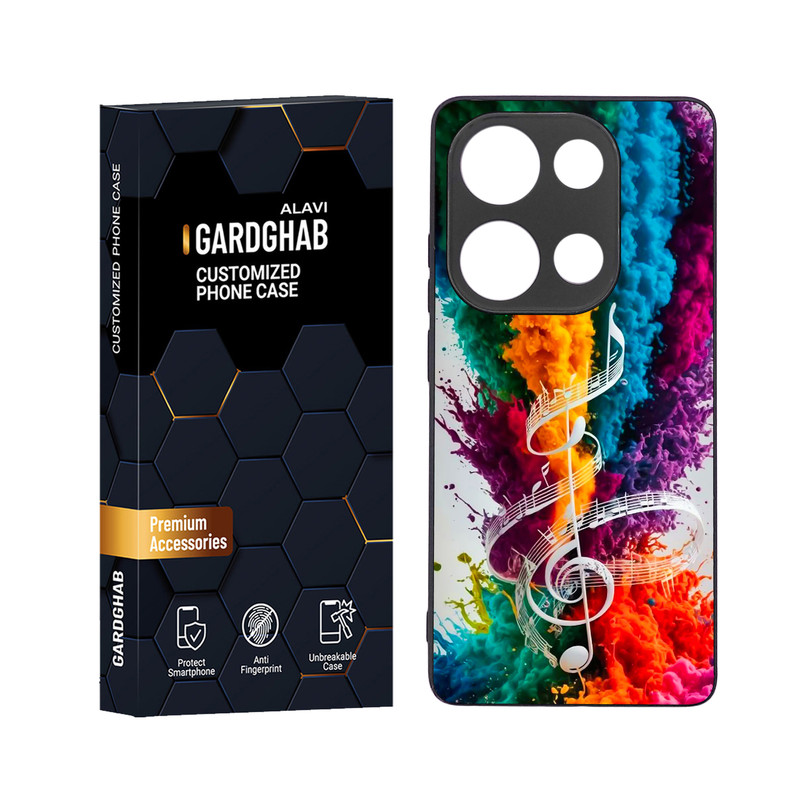 کاور گارد قاب علوی مدل دور ژله ای مناسب برای گوشی موبایل شیائومی Redmi Note 13 Pro 4G