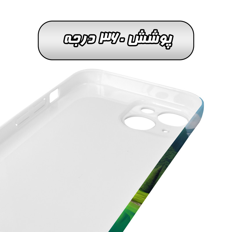 کاور گاردقاب مدل هنری مناسب برای گوشی موبایل اپل iPhone15 plus