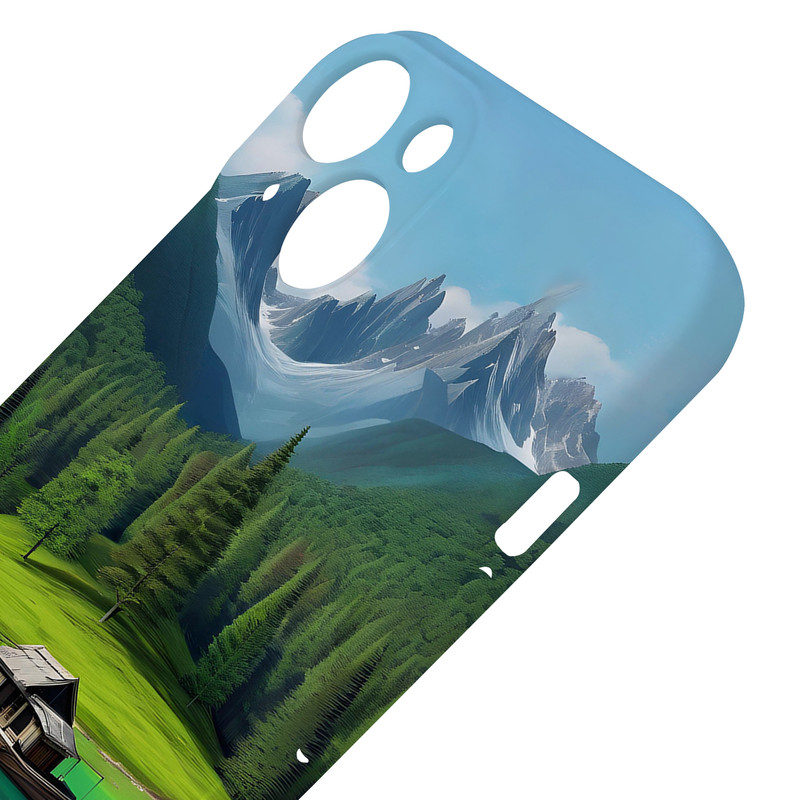 کاور گاردقاب مدل هنری مناسب برای گوشی موبایل اپل iPhone15 plus
