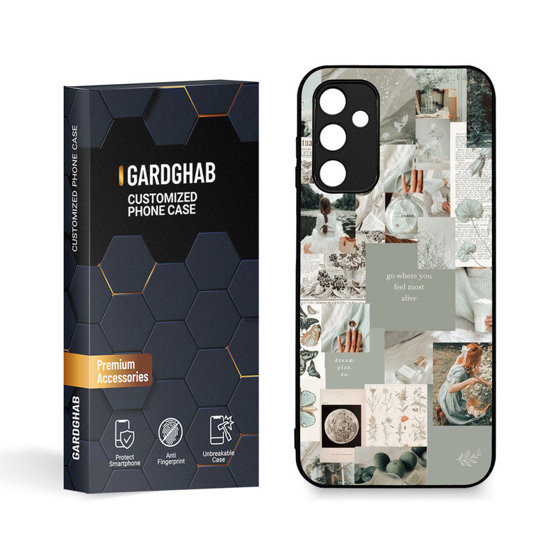 کاور گارد قاب مدل دخترانه مناسب برای گوشی موبایل سامسونگ Galaxy A14