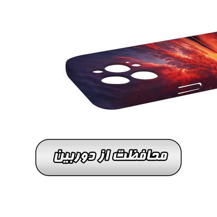 کاور گارد قاب مدل منظره و طبیعت مناسب برای گوشی موبایل اپل iPhone15 pro