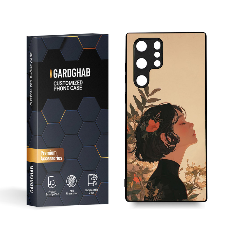 کاور گارد قاب مدل دخترانه مناسب برای گوشی موبایل سامسونگ Galaxy S22 Ultra