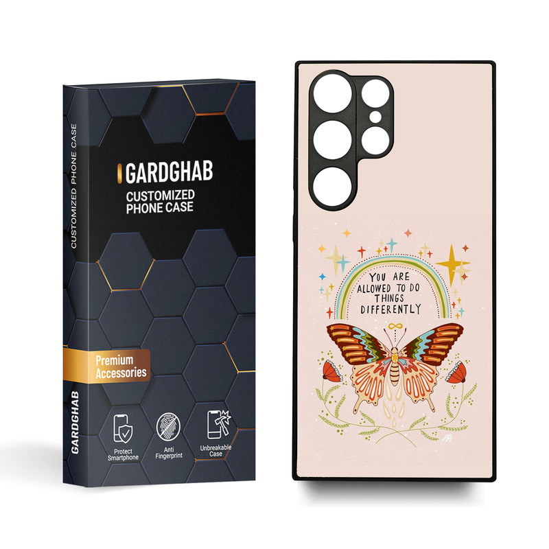 کاور گارد قاب مدل دخترانه مناسب برای گوشی موبایل سامسونگ Galaxy S23 Ultra
