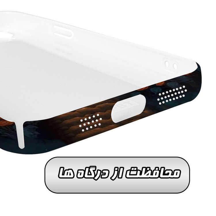 کاور گاردقاب مدل دخترانه مناسب برای گوشی موبایل اپل iPhone15 plus