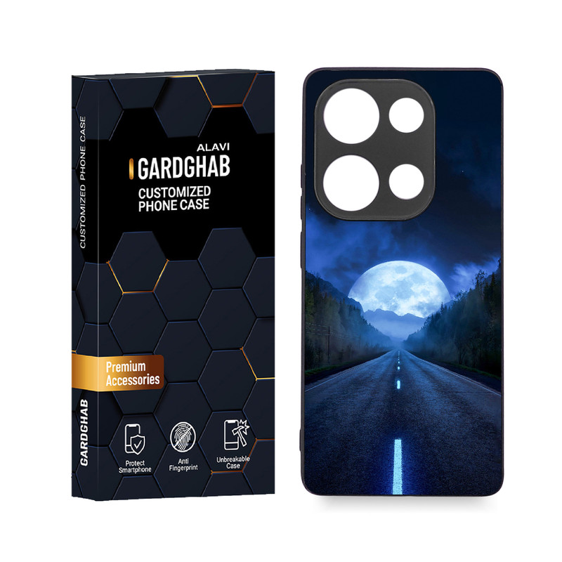 کاور گارد قاب علوی مدل دور ژله ای مناسب برای گوشی موبایل شیائومی Redmi Note 13 Pro 4G