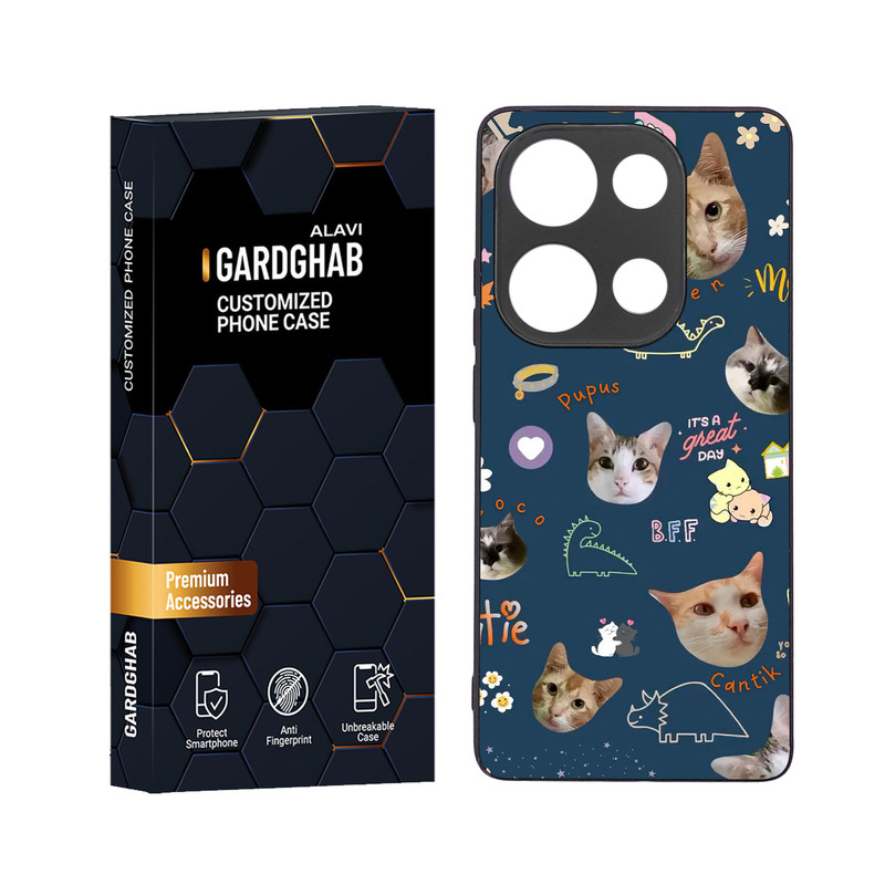 کاور گارد قاب علوی مدل دور ژله ای مناسب برای گوشی موبایل شیائومی Redmi Note 13 Pro 4G