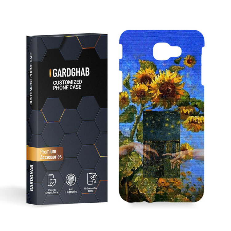 کاور گارد قاب مدل هنری مناسب برای گوشی موبایل سامسونگ Galaxy J5 Prime