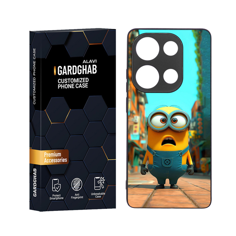 کاور گارد قاب علوی مدل دور ژله ای مناسب برای گوشی موبایل شیائومی Redmi Note 13 Pro 4G