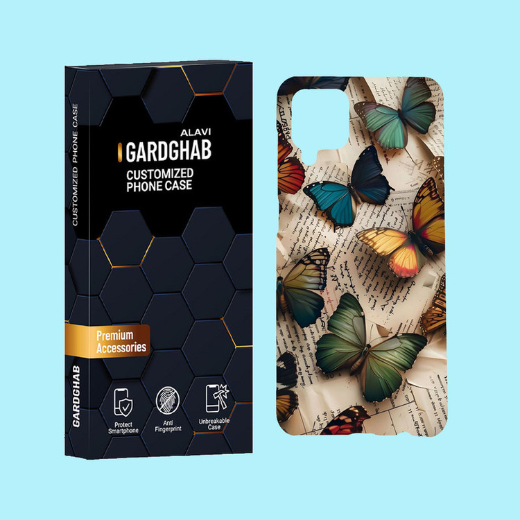 کاور گارد قاب علوی مدل هنری مناسب برای گوشی موبایل سامسونگ Galaxy A12