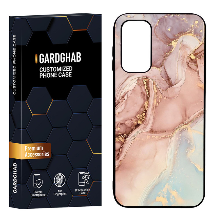 کاور گارد قاب مدل پشت گلس ساده مناسب برای گوشی موبایل سامسونگ Galaxy A14
