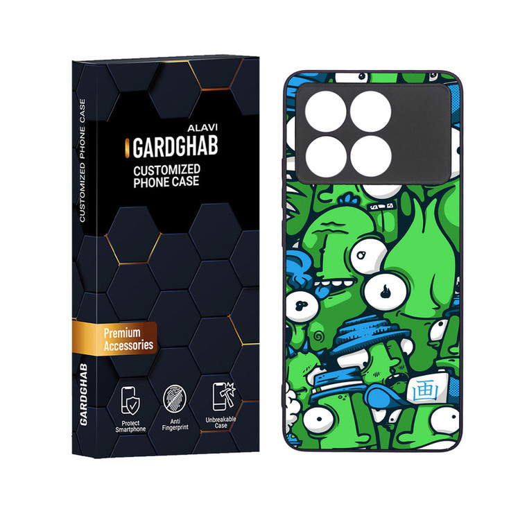 کاور گارد قاب علوی مدل دور ژله ای مناسب برای گوشی موبایل شیائومی Poco X6 Pro