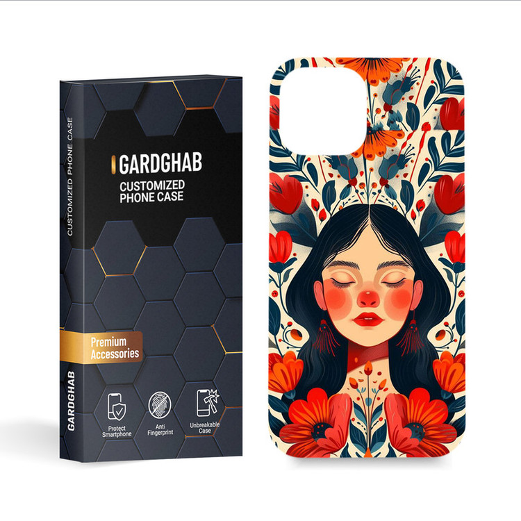 کاور گارد قاب مدل دخترانه مناسب برای گوشی موبایل اپل iPhone 13 Mini