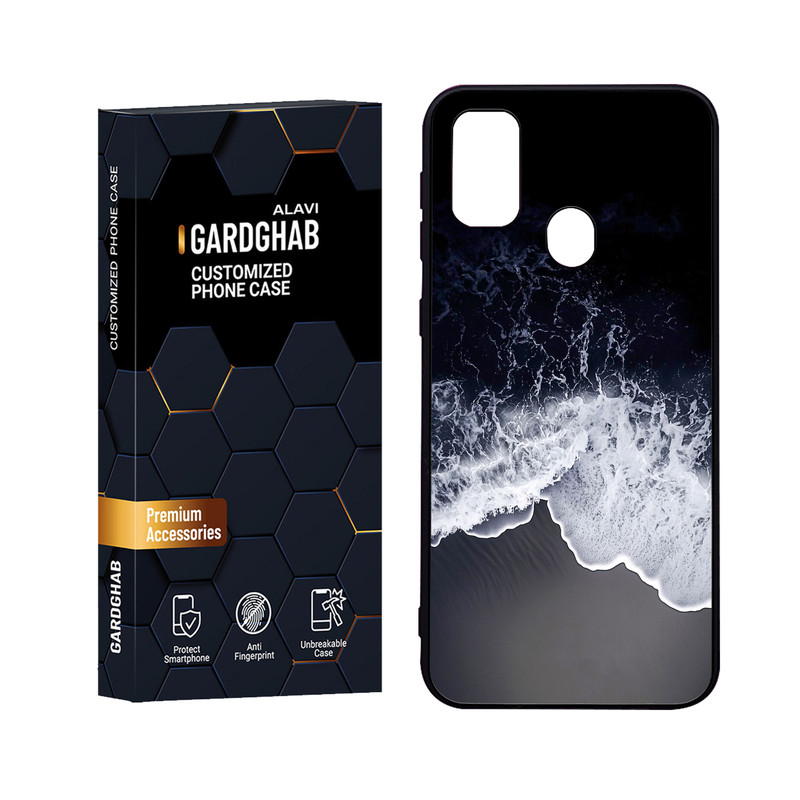 کاور گارد قاب علوی مدل Glass مناسب برای گوشی موبایل سامسونگ Galaxy M30S