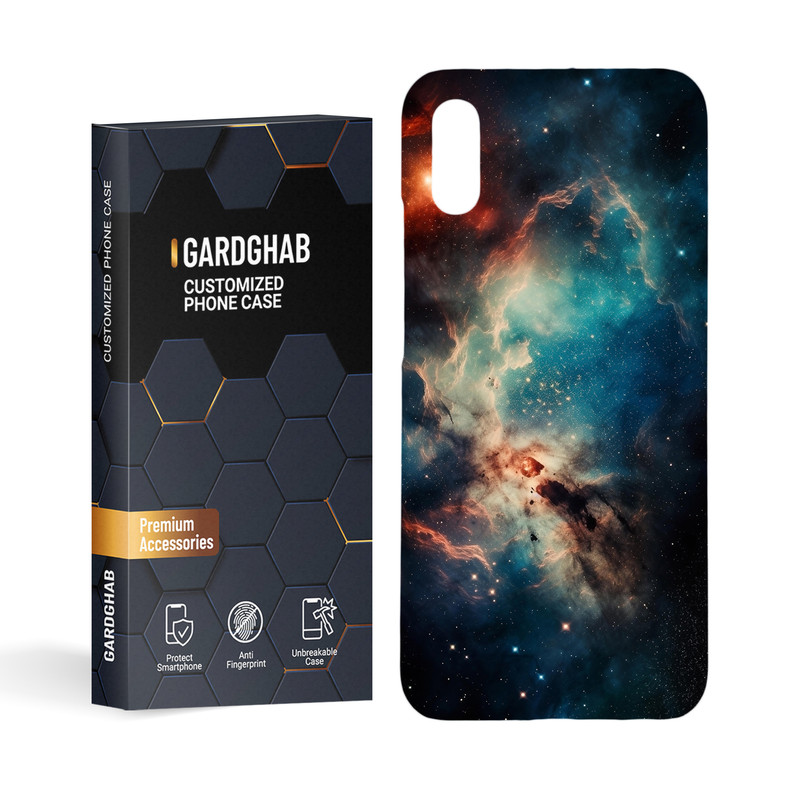 کاور گارد قاب مدل کهکشان مناسب برای گوشی موبایل شیائومی Redmi 9A