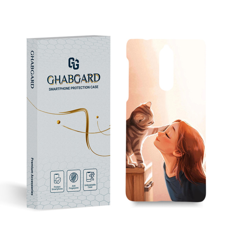 کاور قاب گارد مدل دخترانه مناسب برای گوشی موبایل نوکیا 8