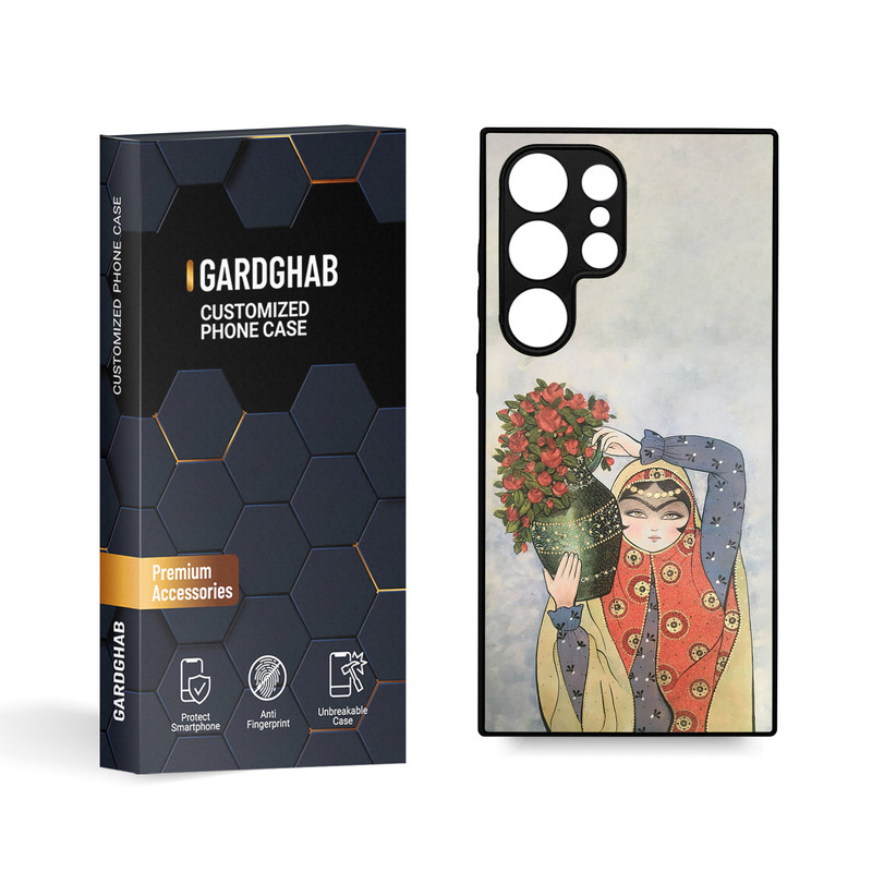 کاور گارد قاب مدل دخترانه مناسب برای گوشی موبایل سامسونگ Galaxy S24 Ultra
