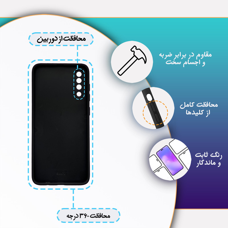 کاور گارد قاب علوی مدل MLG مناسب برای گوشی موبایل سامسونگ Galaxy A70/A70s