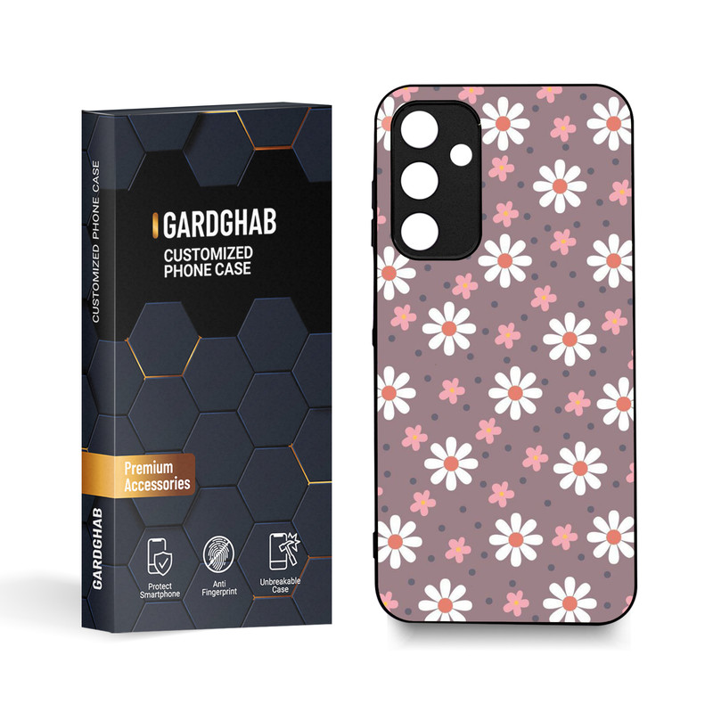 کاور گارد قاب مدل گل مناسب برای گوشی موبایل سامسونگ Galaxy A25 5G