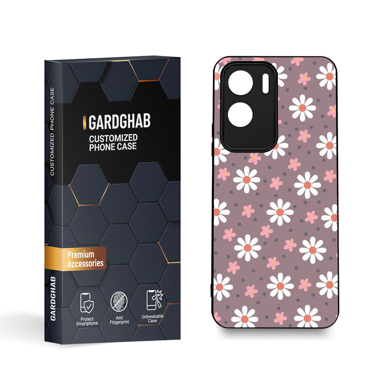 کاور گارد قاب مدل گل مناسب برای گوشی موبایل آنر X50i \ 90 Lite 5G