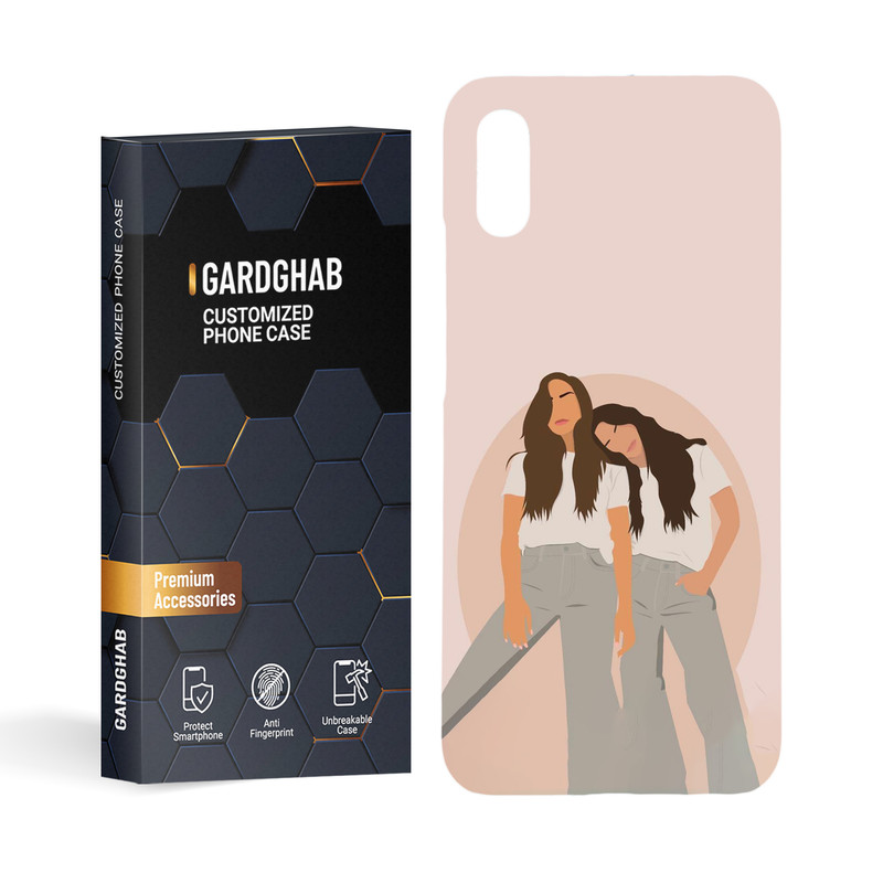 کاور قاب گارد مدل دخترانه مناسب برای گوشی موبایل شیائومی Redmi 9A