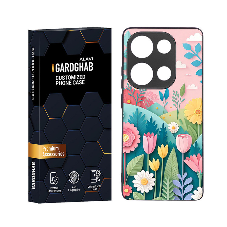 کاور گارد قاب علوی مدل دور ژله ای مناسب برای گوشی موبایل شیائومی Redmi Note 13 Pro 4G