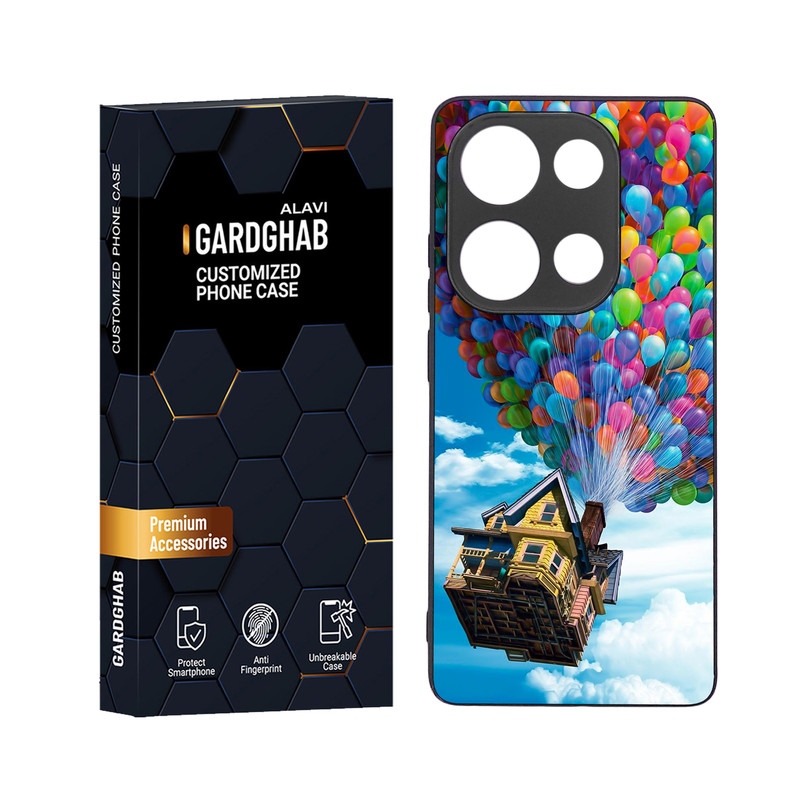 کاور گارد قاب علوی مدل دور ژله ای مناسب برای گوشی موبایل شیائومی Redmi Note 13 Pro 4G