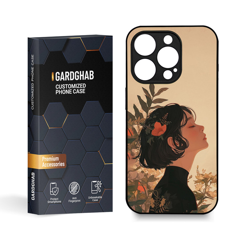 کاور گارد قاب مدل دخترانه مناسب برای گوشی موبایل اپل iPhone 15 Pro