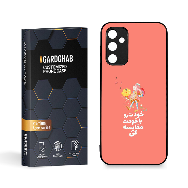 کاور گارد قاب مدل تکست مناسب برای گوشی موبایل سامسونگ Galaxy A14