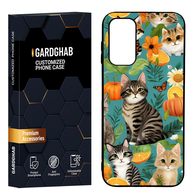 کاور گارد قاب مدل دور ژله ای هنری مناسب برای گوشی موبایل سامسونگ Galaxy A14