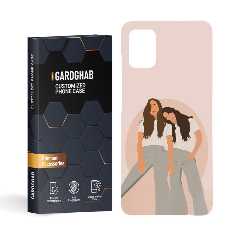 کاور گارد قاب مدل دخترانه مناسب برای گوشی موبایل سامسونگ Galaxy A51 4G