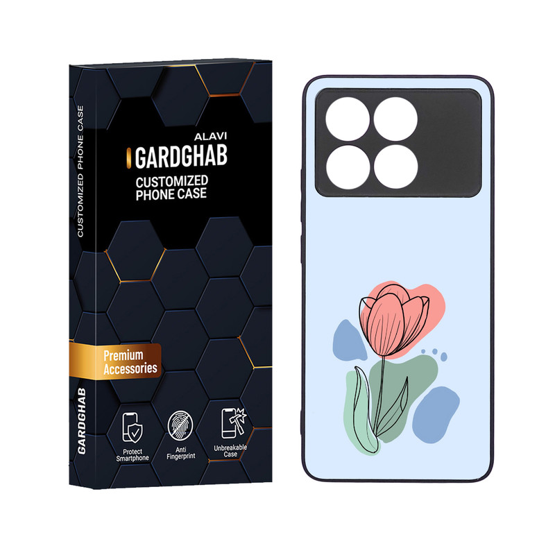 کاور گارد قاب علوی مدل دور ژله ای مناسب برای گوشی موبایل شیائومی Poco X6 Pro