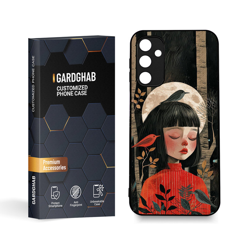 کاور گارد قاب مدل دخترانه مناسب برای گوشی موبایل سامسونگ Galaxy A24 4G