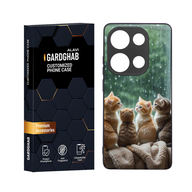 کاور گارد قاب علوی مدل دور ژله ای مناسب برای گوشی موبایل شیائومی Redmi Note 13 Pro 4G