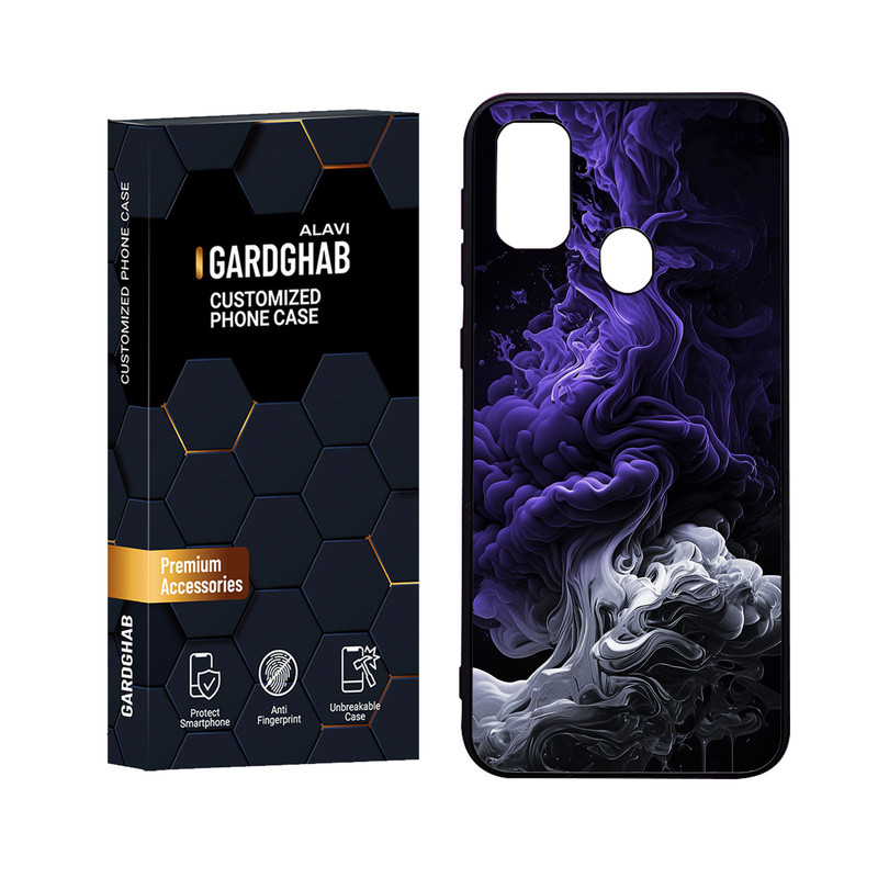 کاور گارد قاب علوی مدل Glass مناسب برای گوشی موبایل سامسونگ Galaxy M30S