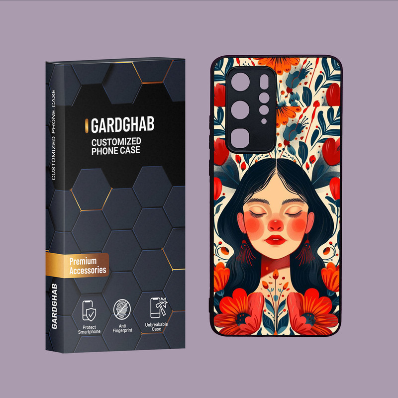 کاور گارد قاب مدل دخترانه مناسب برای گوشی موبایل هوآوی P40 Pro