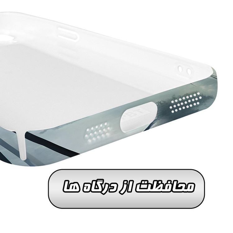کاور گاردقاب مدل منظره و طبیعت مناسب برای گوشی موبایل اپل iPhone15 plus
