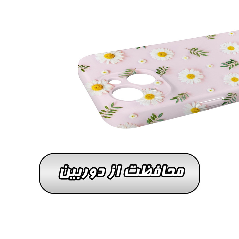 کاور گاردقاب مدل برگ مناسب برای گوشی موبایل اپل iPhone15