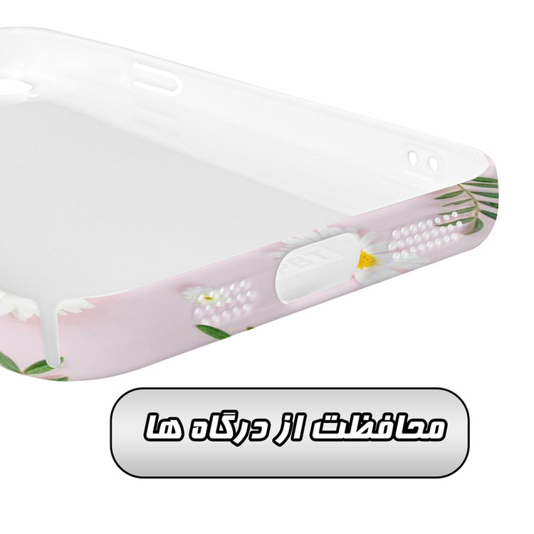 کاور گاردقاب مدل برگ مناسب برای گوشی موبایل اپل iPhone15