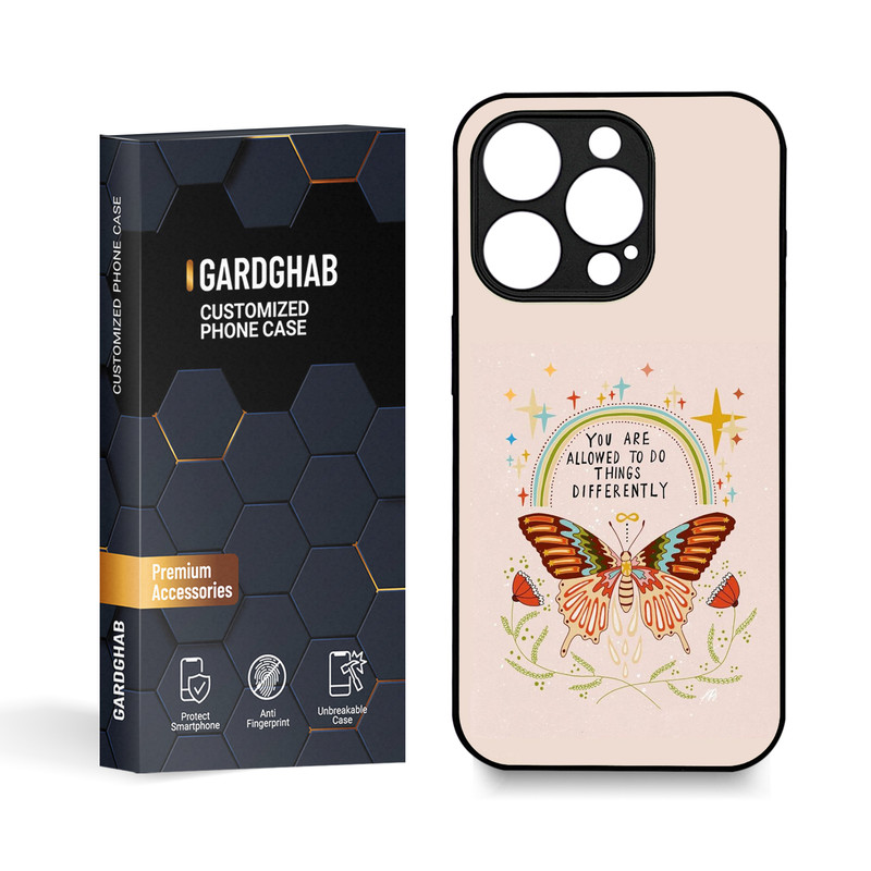 کاور گارد قاب مدل دخترانه مناسب برای گوشی موبایل اپل iPhone 15 Pro