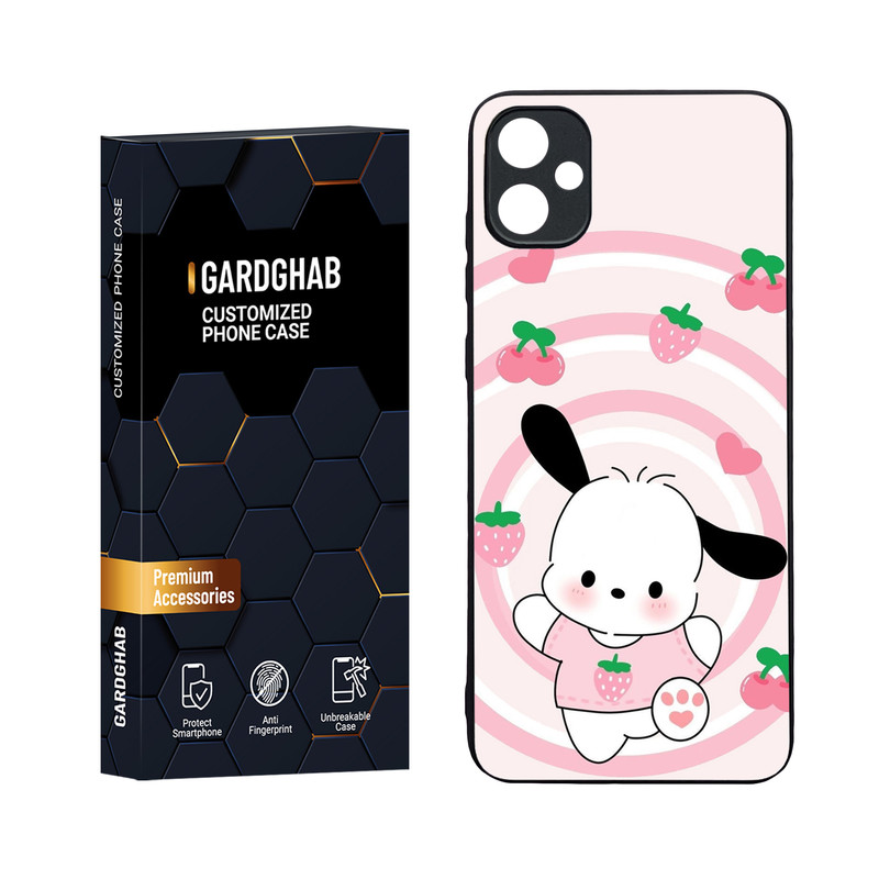 کاور گارد قاب مدل دورژله ای پشت گلس فانتزی مناسب برای گوشی موبایل سامسونگ Galaxy A05
