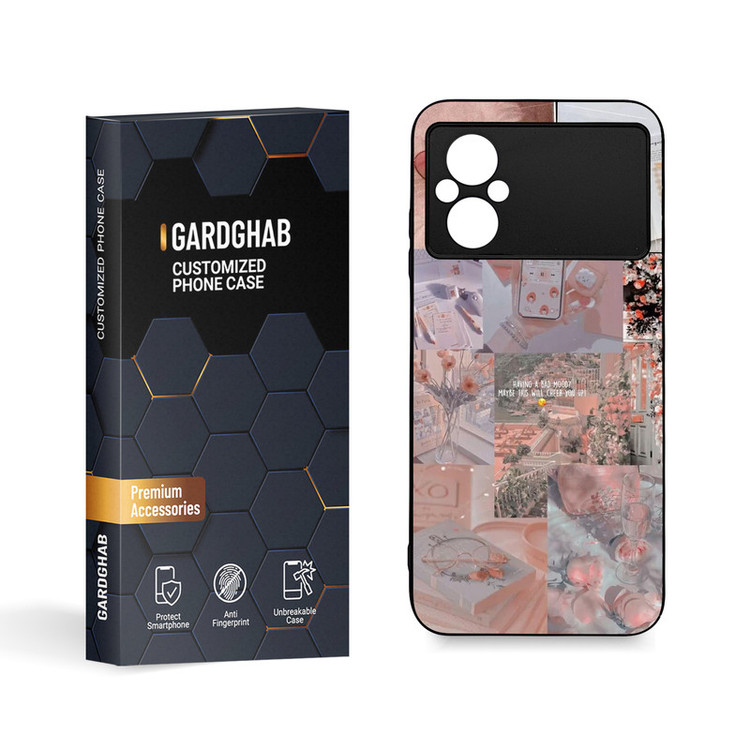 کاور گارد قاب مدل دخترانه مناسب برای گوشی موبایل شیائومی Poco M4 5G / M5 4G