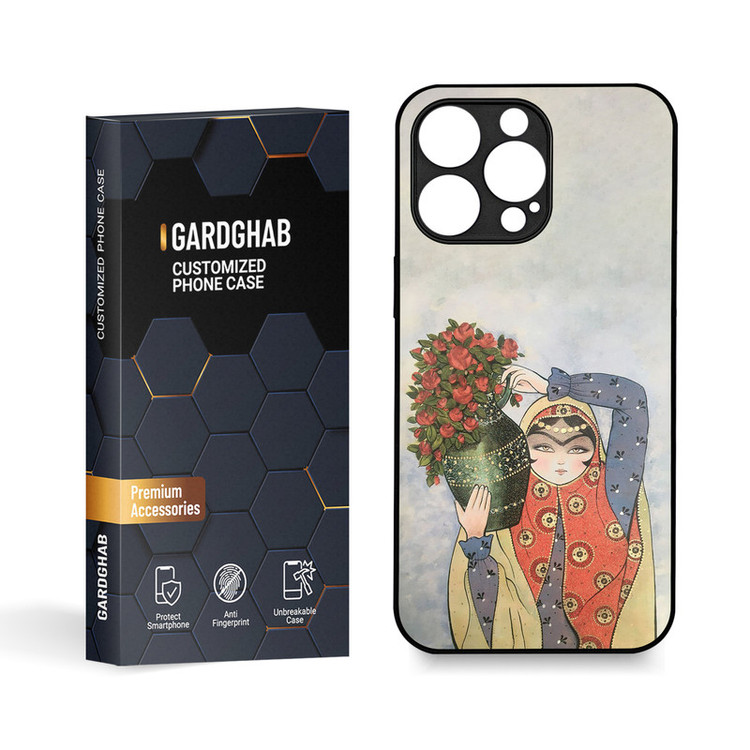 کاور گارد قاب مدل دخترانه مناسب برای گوشی موبایل اپل iPhone 15 Pro Max