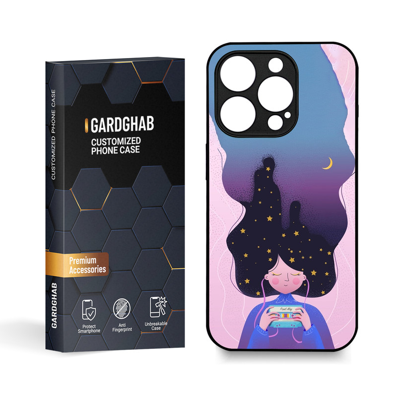 کاور گارد قاب مدل دخترانه مناسب برای گوشی موبایل اپل iPhone 15 Pro