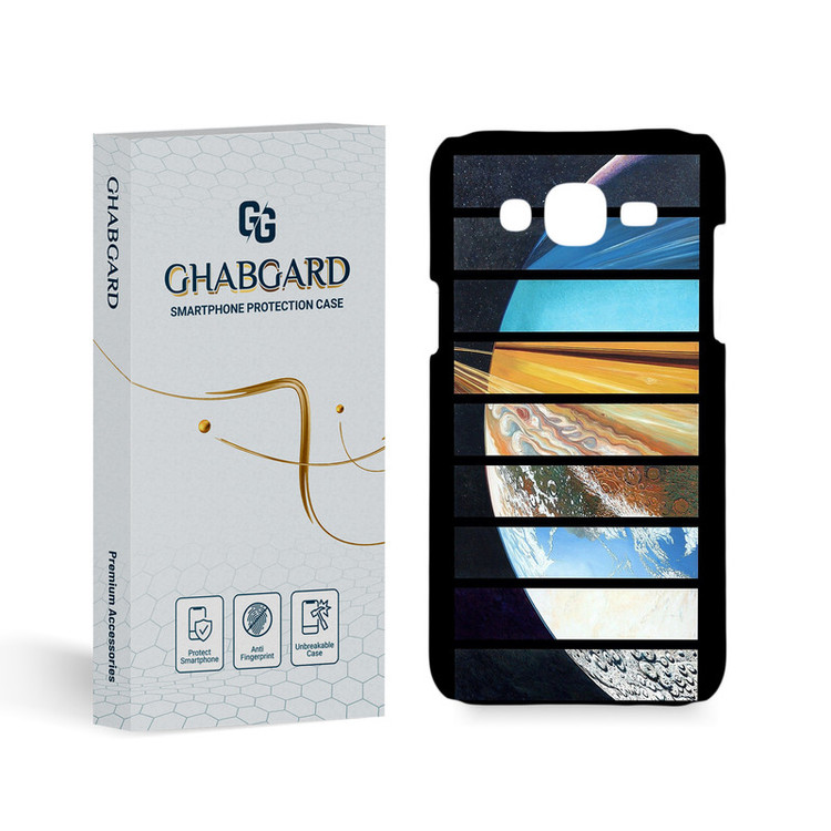 کاور گارد قاب مدل کهکشان مناسب برای گوشی موبایل سامسونگ Galaxy J7 2015 / J700